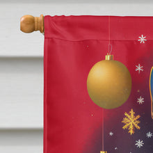 Load image into Gallery viewer, Basenji Holiday Christmas House Flag