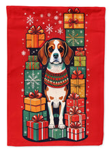 Load image into Gallery viewer, Beagle Holiday Christmas Garden Flag – Outdoor Decorative Yard Flag