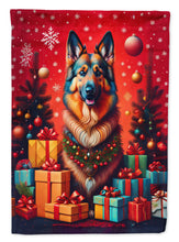 Load image into Gallery viewer, Belgian Tervuren Holiday Christmas House Flag