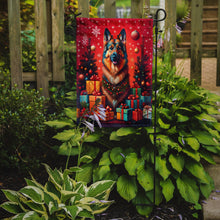 Load image into Gallery viewer, Belgian Tervuren Holiday Christmas Garden Flag – Outdoor Decorative Yard Flag