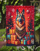 Load image into Gallery viewer, Belgian Tervuren Holiday Christmas Garden Flag – Outdoor Decorative Yard Flag