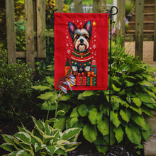 Load image into Gallery viewer, Biewer Terrier Holiday Christmas Garden Flag – Outdoor Decorative Yard Flag