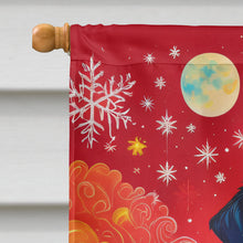 Load image into Gallery viewer, Borzoi Russian Wolfhound Holiday Christmas House Flag