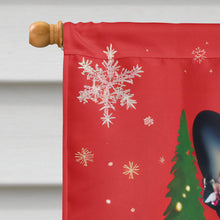 Load image into Gallery viewer, Boston Terrier Holiday Christmas House Flag