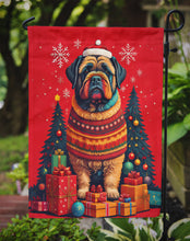 Load image into Gallery viewer, Bouvier des Flandres Holiday Christmas Garden Flag – Outdoor Decorative Yard Flag