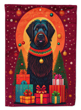 Load image into Gallery viewer, Black Briard Holiday Christmas House Flag