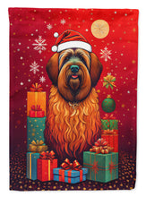 Load image into Gallery viewer, Briard Holiday Christmas House Flag