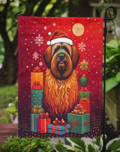 Load image into Gallery viewer, Briard Holiday Christmas Garden Flag – Outdoor Decorative Yard Flag