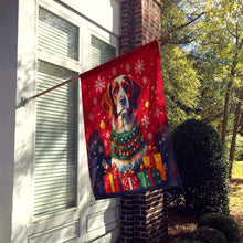 Load image into Gallery viewer, Brittany Spaniel Holiday Christmas House Flag
