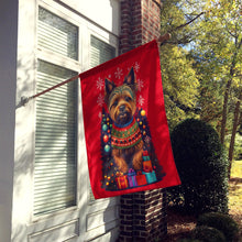 Load image into Gallery viewer, Cairn Terrier Holiday Christmas House Flag