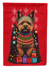 Load image into Gallery viewer, Cairn Terrier Holiday Christmas Garden Flag – Outdoor Decorative Yard Flag