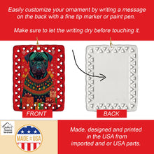 Load image into Gallery viewer, Cane Corso Holiday Christmas Porcelain Ornament