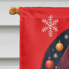 Load image into Gallery viewer, Cavalier Spaniel Holiday Christmas House Flag