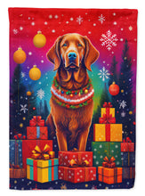 Load image into Gallery viewer, Chesapeake Bay Retriever Holiday Christmas Garden Flag – Outdoor Decorative Yard Flag