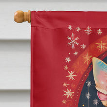 Load image into Gallery viewer, Chihuahua Holiday Christmas House Flag