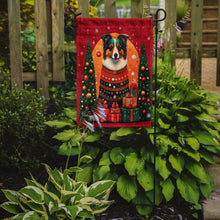 Load image into Gallery viewer, Collie Holiday Christmas Garden Flag – Outdoor Decorative Yard Flag