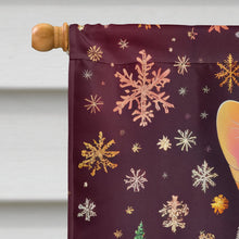 Load image into Gallery viewer, Corgi Holiday Christmas House Flag