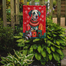Load image into Gallery viewer, Dalmatian Holiday Christmas Garden Flag – Outdoor Decorative Yard Flag