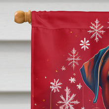 Load image into Gallery viewer, Dogue de Bordeaux Holiday Christmas House Flag