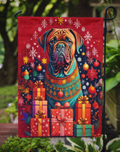Load image into Gallery viewer, Dogue de Bordeaux Holiday Christmas Garden Flag – Outdoor Decorative Yard Flag