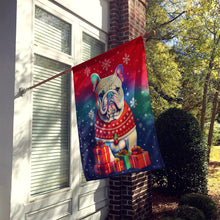 Load image into Gallery viewer, English Bulldog Holiday Christmas House Flag