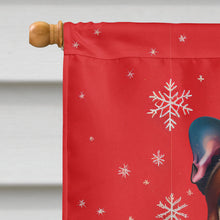 Load image into Gallery viewer, English Bulldog Holiday Christmas House Flag