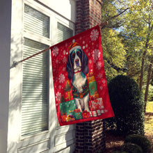Load image into Gallery viewer, English Springer Spaniel Holiday Christmas House Flag