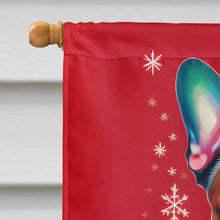 Load image into Gallery viewer, French Bulldog Holiday Christmas House Flag