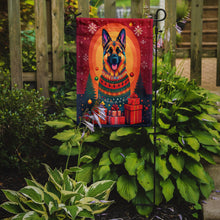 Load image into Gallery viewer, German Shepherd Holiday Christmas Garden Flag – Outdoor Decorative Yard Flag