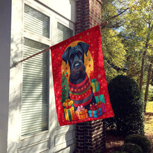 Load image into Gallery viewer, Giant Schnauzer Holiday Christmas House Flag