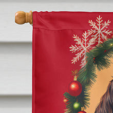 Load image into Gallery viewer, Gordon Setter Holiday Christmas House Flag