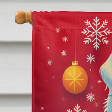 Load image into Gallery viewer, Great Pyrenees Holiday Christmas House Flag