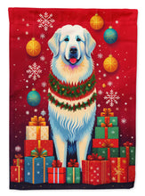 Load image into Gallery viewer, Great Pyrenees Holiday Christmas House Flag