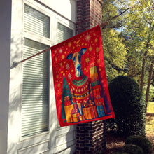 Load image into Gallery viewer, Greyhound Holiday Christmas House Flag