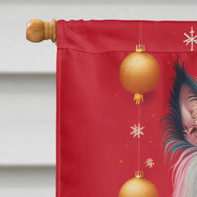 Load image into Gallery viewer, Chinese Crested Holiday Christmas House Flag