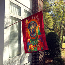 Load image into Gallery viewer, Irish Wolfhound Holiday Christmas House Flag