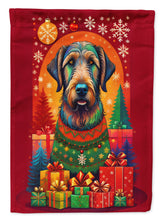 Load image into Gallery viewer, Irish Wolfhound Holiday Christmas House Flag