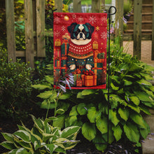 Load image into Gallery viewer, Japanese Chin Holiday Christmas Garden Flag – Outdoor Decorative Yard Flag