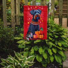 Load image into Gallery viewer, Kerry Blue Terrier Holiday Christmas Garden Flag – Outdoor Decorative Yard Flag