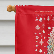 Load image into Gallery viewer, Komondor Holiday Christmas House Flag