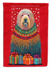 Load image into Gallery viewer, Komondor Holiday Christmas House Flag