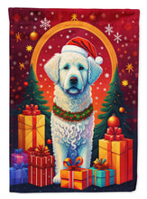 Load image into Gallery viewer, Kuvasz Holiday Christmas House Flag