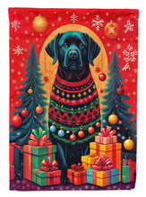 Load image into Gallery viewer, Labrador Retriever Holiday Christmas Garden Flag – Outdoor Decorative Yard Flag