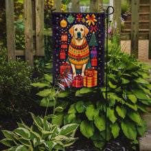 Load image into Gallery viewer, Labrador Retriever Holiday Christmas Garden Flag – Outdoor Decorative Yard Flag
