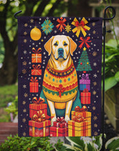 Load image into Gallery viewer, Labrador Retriever Holiday Christmas Garden Flag – Outdoor Decorative Yard Flag