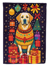Load image into Gallery viewer, Labrador Retriever Holiday Christmas Garden Flag – Outdoor Decorative Yard Flag