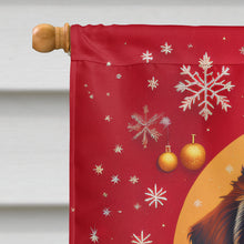 Load image into Gallery viewer, Leonberger Holiday Christmas House Flag