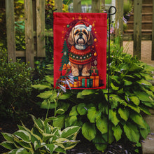 Load image into Gallery viewer, Lhasa Apso Holiday Christmas Garden Flag – Outdoor Decorative Yard Flag