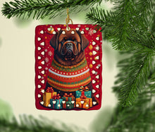 Load image into Gallery viewer, Newfoundland Holiday Christmas Porcelain Ornament