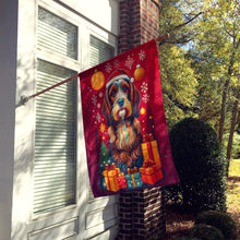 Load image into Gallery viewer, Petit Basset Griffon Vendeen Holiday Christmas House Flag